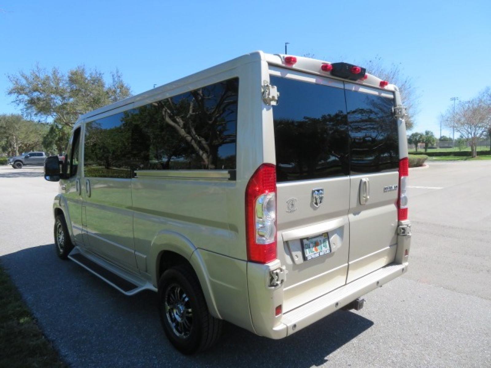 2016 Gold /Tan and Black Leather RAM Promaster (3C6TRVAG5GE) , located at 4301 Oak Circle #19, Boca Raton, FL, 33431, (954) 561-2499, 26.388861, -80.084038 - You are looking at a Gorgeous 2016 Ram Promaster Tempest X Handicap Wheelchair Conversion Van with 30K Original Miles, Lowered Floor, Dual Side Entry Doors, Power Passenger Side Entry Door, 750lb Braunability Wheelchair Lift, 4 Passenger Rear Power Bench Seat/Bed, Navigation, Rear Entertainment, Sur - Photo #26